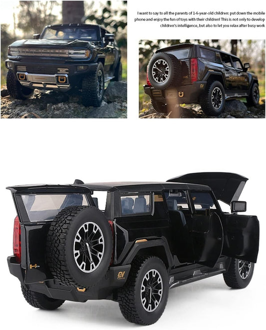 BIG SIZE HUMMER EV 1:24 Diecast Scale Model Car