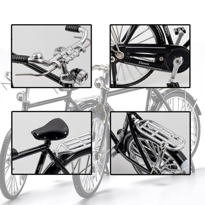 Vintage bicycle 1:10 diecast scale model