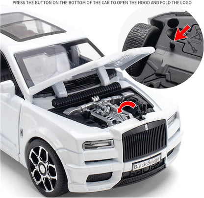 Rolls Royce Cullinan Trailer 1:24 Diecast Scale Model Car