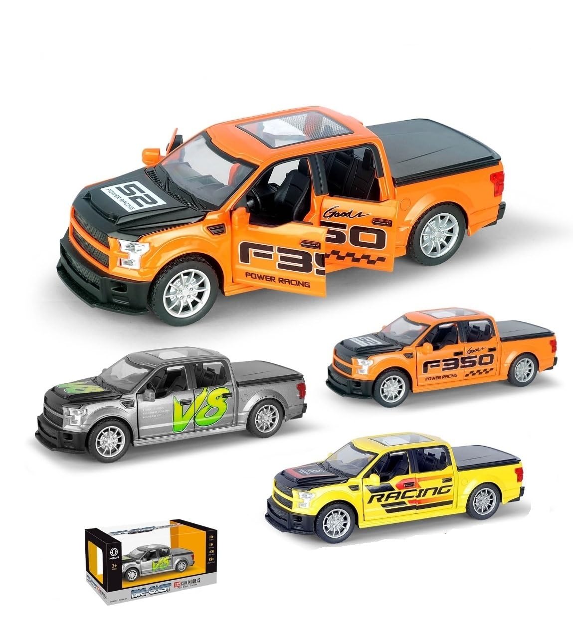 Ford F-150 Raptor pickup truck 1:24 Diecast Scale Model