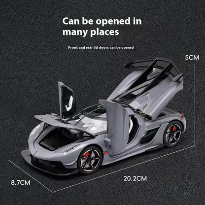 Koenigsegg Jesko Sport 1:24 Diecast Scale Model Car
