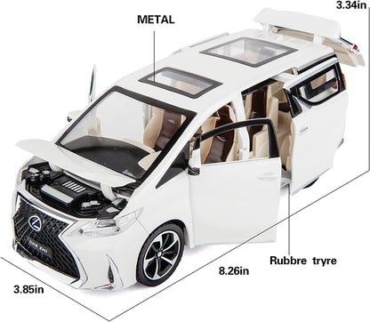 Toyota Lexus Lm300 1:24 Diecast Scale Model Car