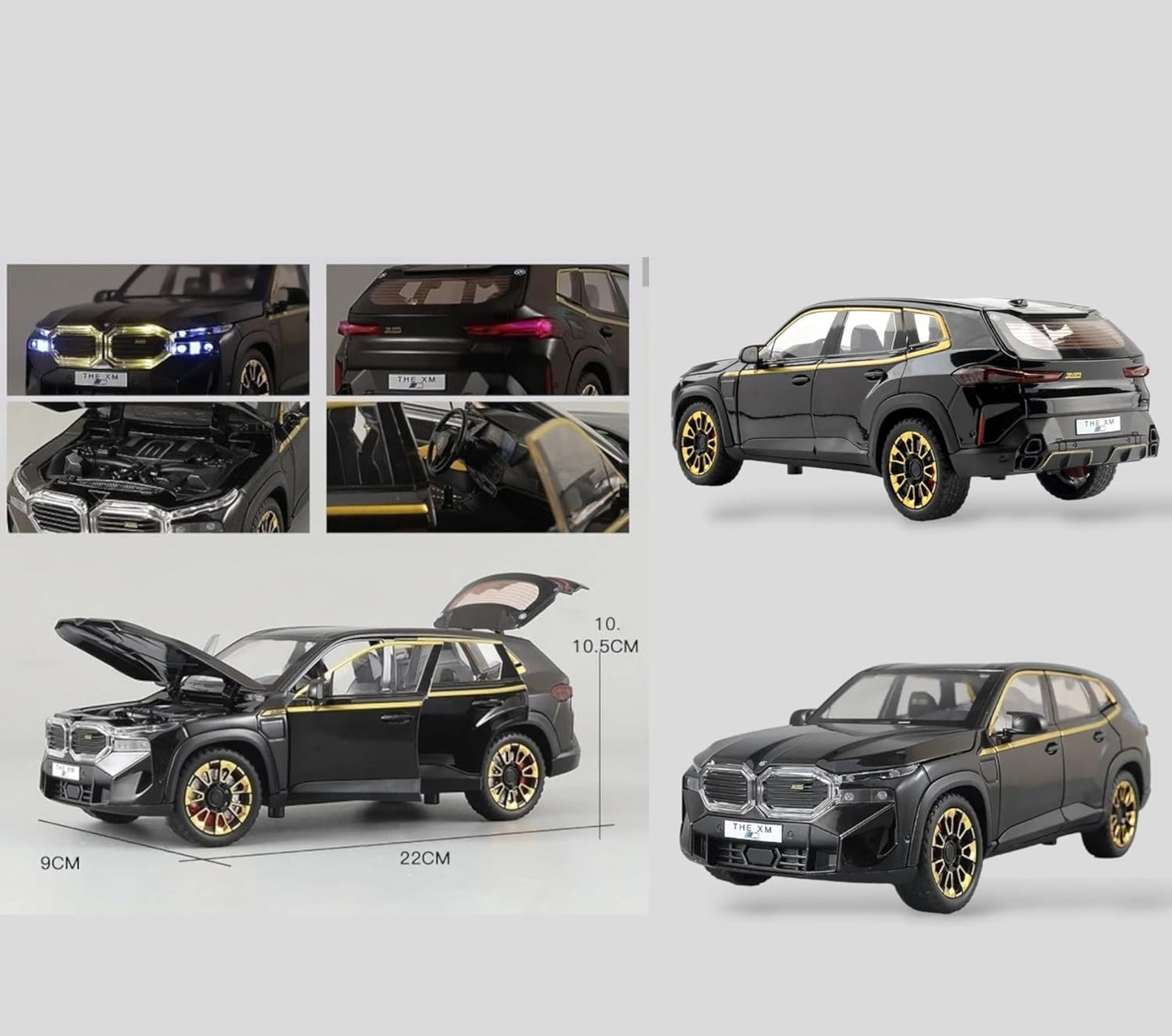 BMW XM 1:24 Diecast Scale Model Car