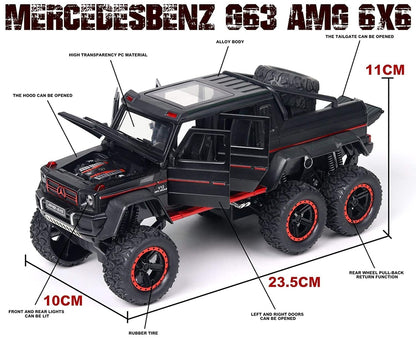 Mercedes Benz G63 AMG 6x6 1:24 Diecast Scale Model Car