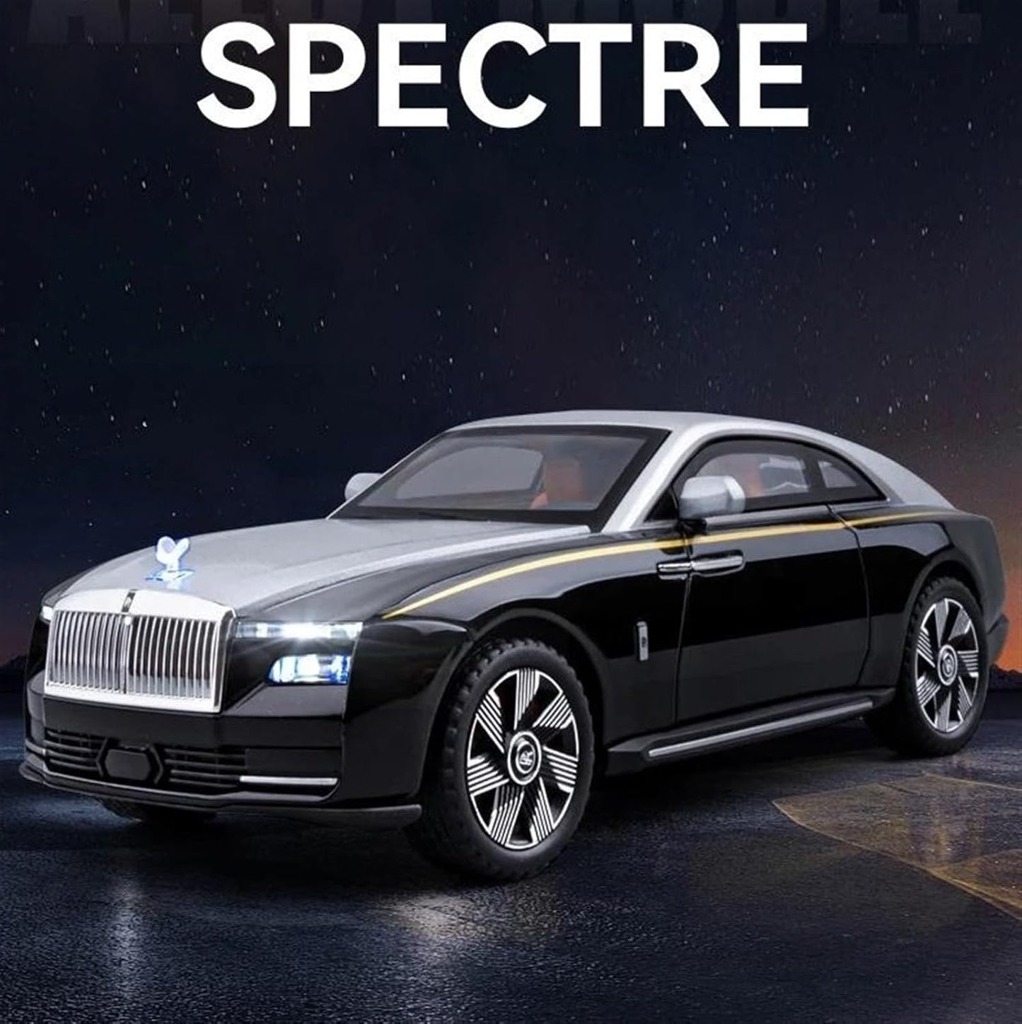 Rolls-royce Spectre 1:24 Diecast Scale Model Car