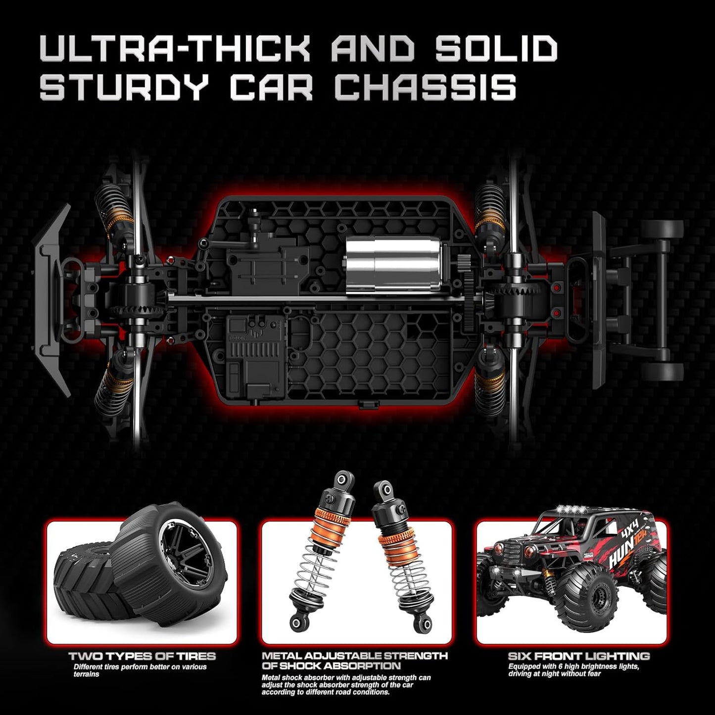 Yeshin 1:14 Scale RC Monster Truck