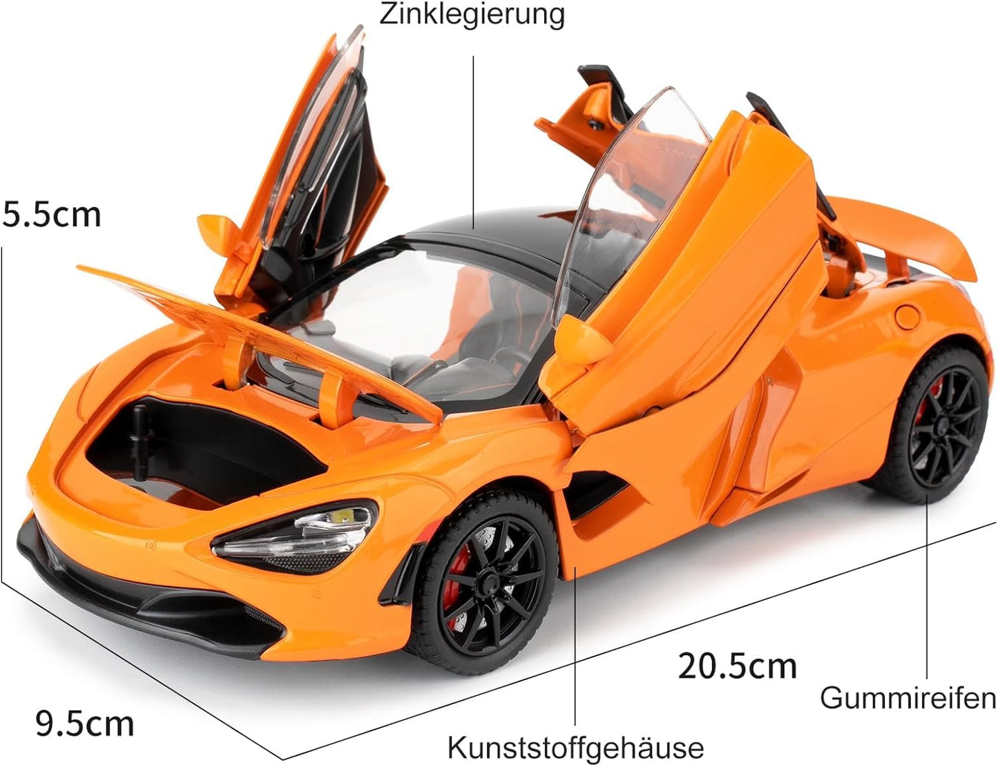 Mclaren 720s 1:24 Diecast Scale Model Car