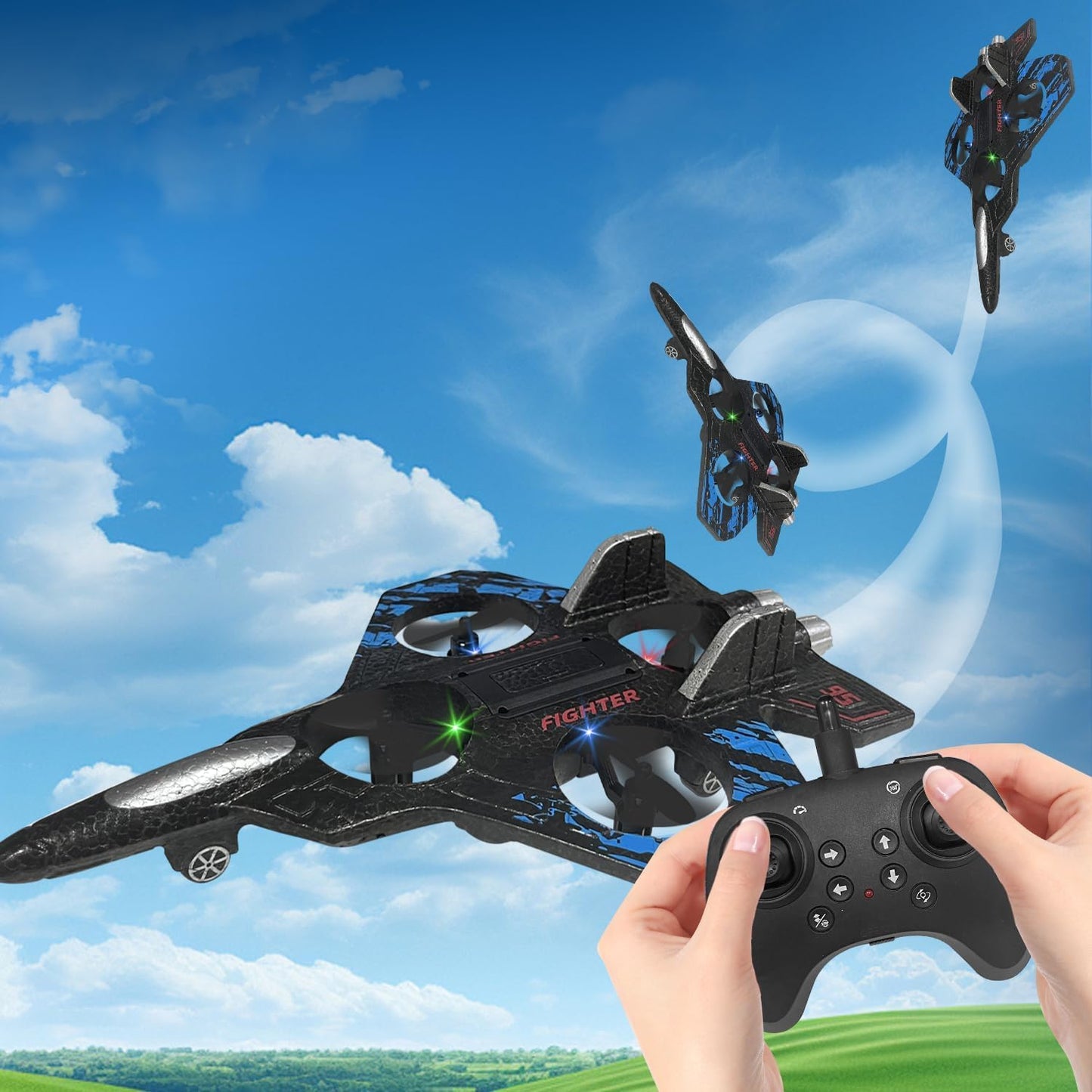 Fighter Plane RC Plane - 2.4 GHz Remote Controlled Fighter Plane