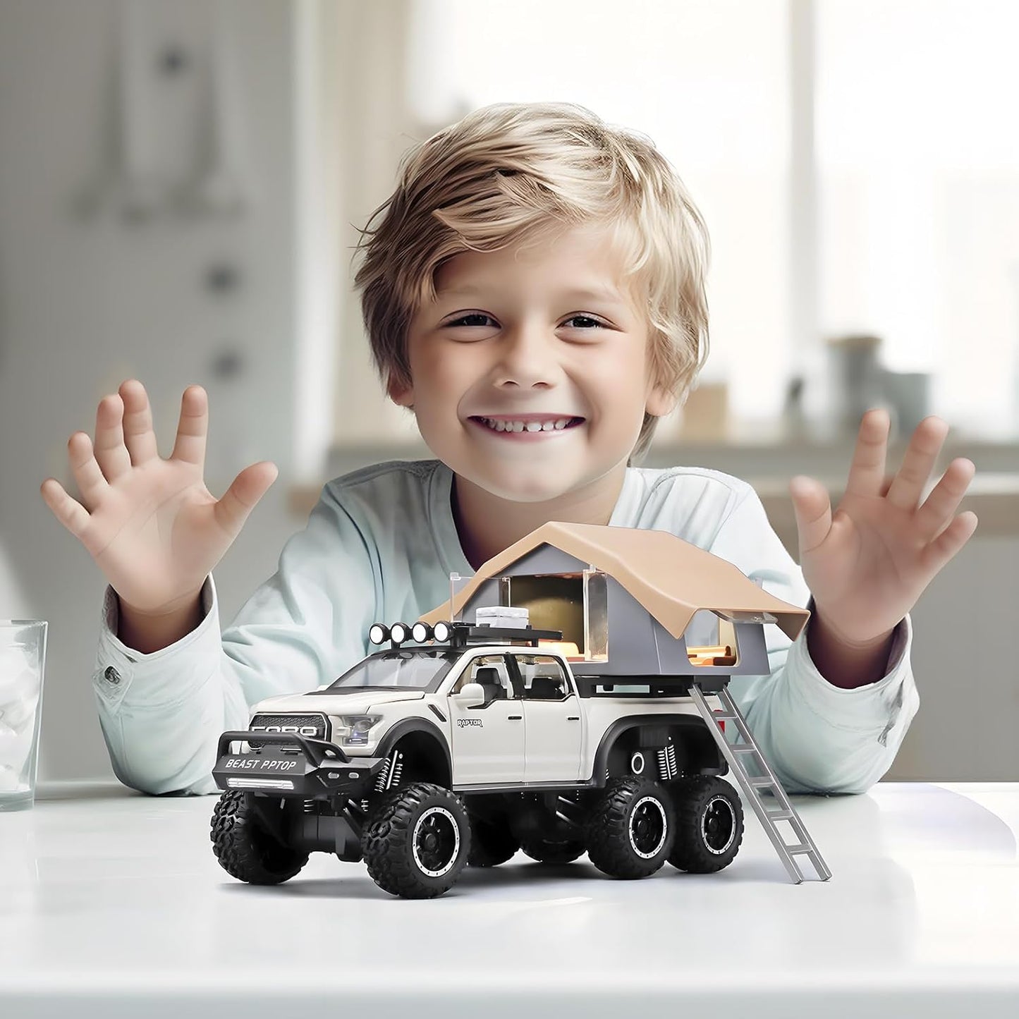 Trucks For Kids F150 Raptor 1:24 Diecast Scale Model