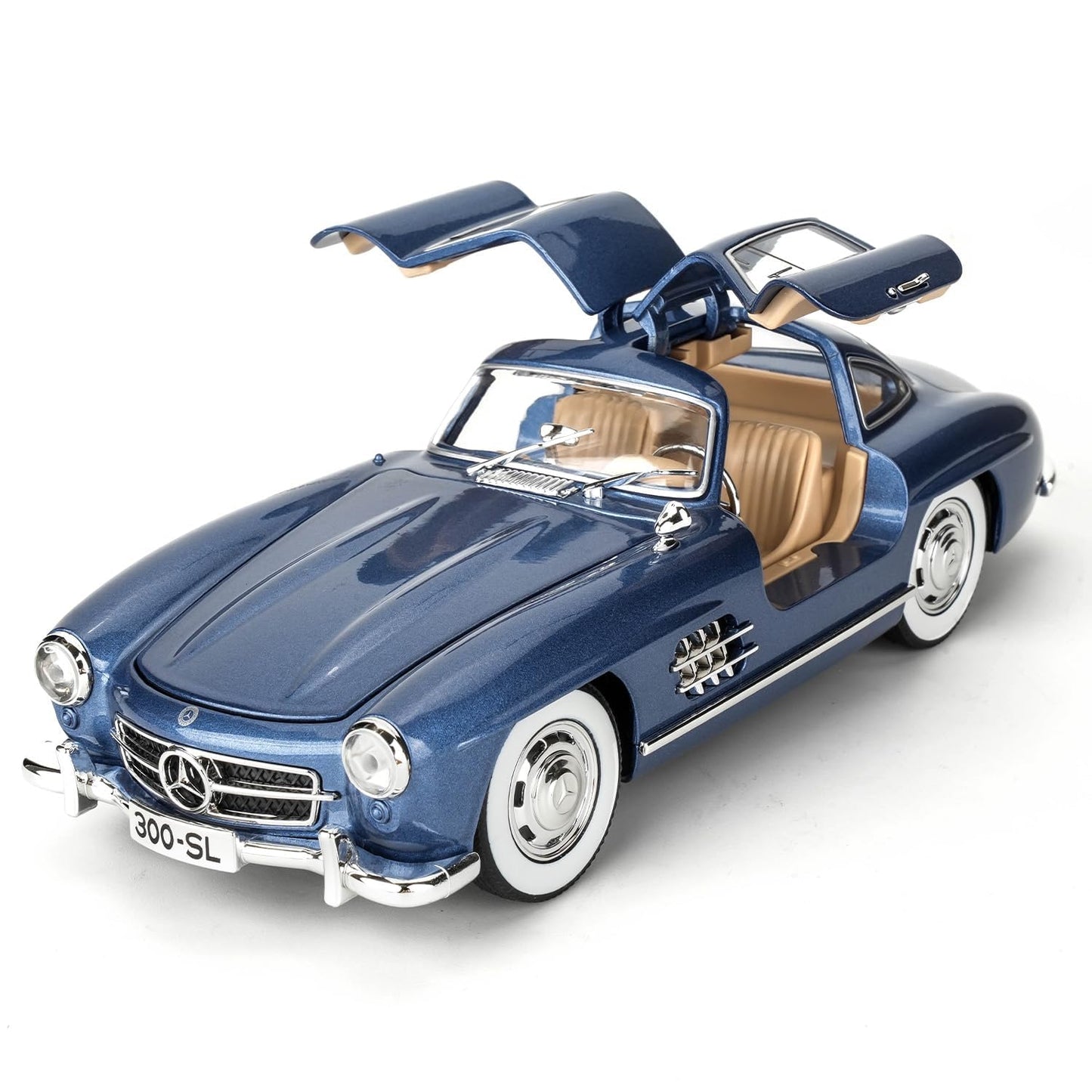 1954 Mercedes-Benz 300SL Vintage 1:24 Diecast Scale Model Car
