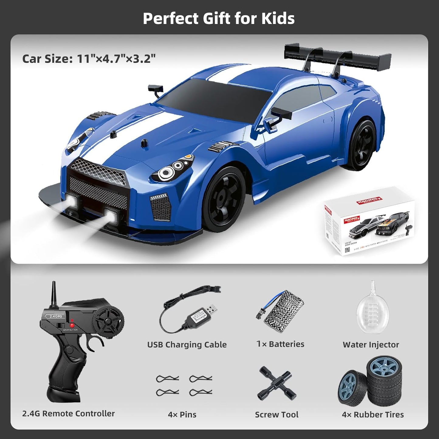 Sakeye Radio-Controlled Drift Racing Car