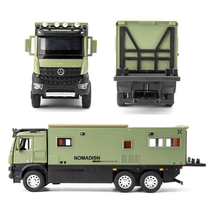 Mercedes-benz Nomadison Rv camper truck 1:24 Diecast Scale Model