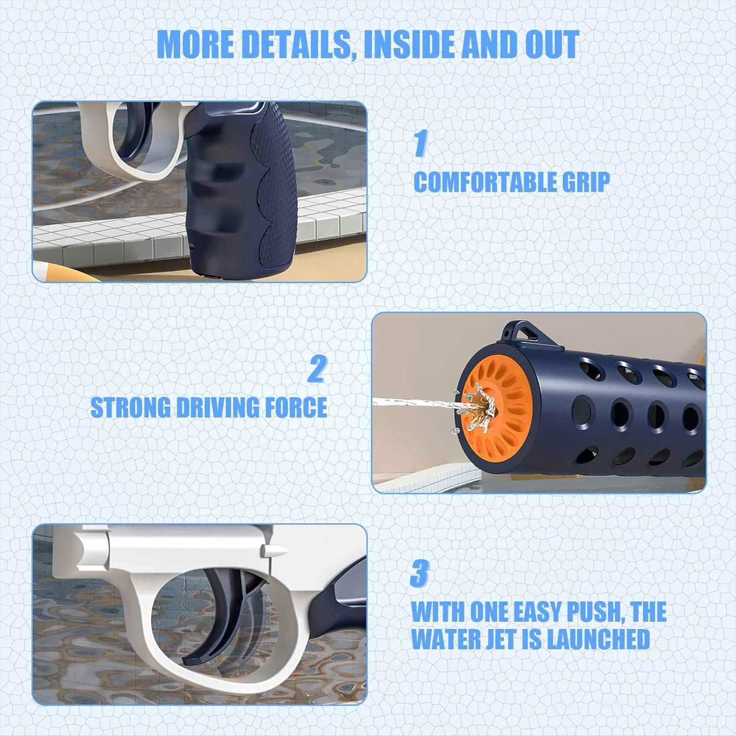 Electric Water Bullet Gun