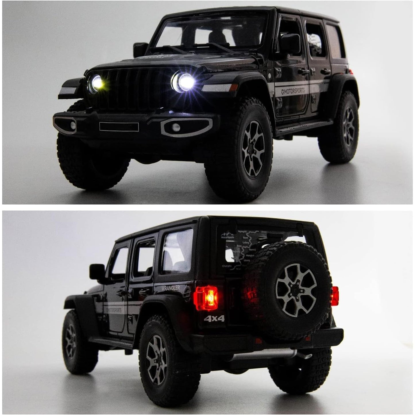 Jeep Wrangler Thar 1:24 Diecast Scale Model Car