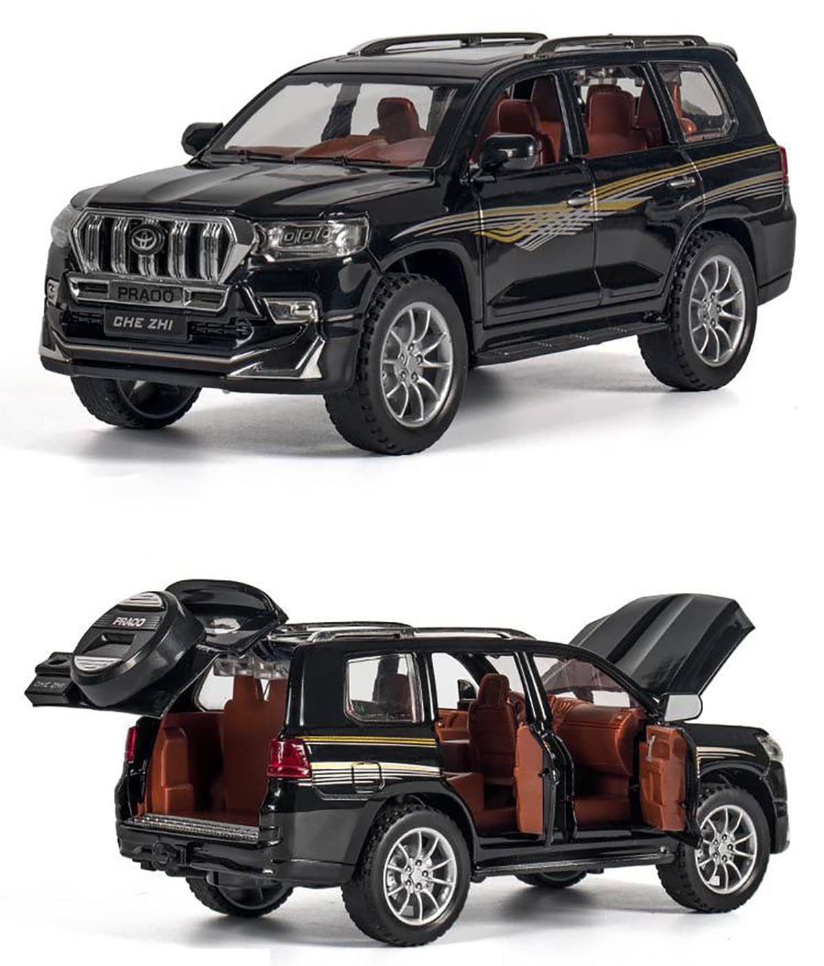 Toyota Land Cruiser Prado LC200 1:24 Diecast Scale Model