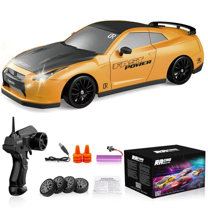Fearless Orange Edition with Drift Remote & Accessories Car 1:24 Scale