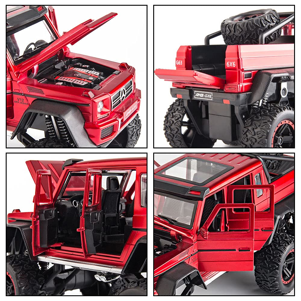 Mercedes Benz G63 AMG 6x6 1:24 Diecast Scale Model Car