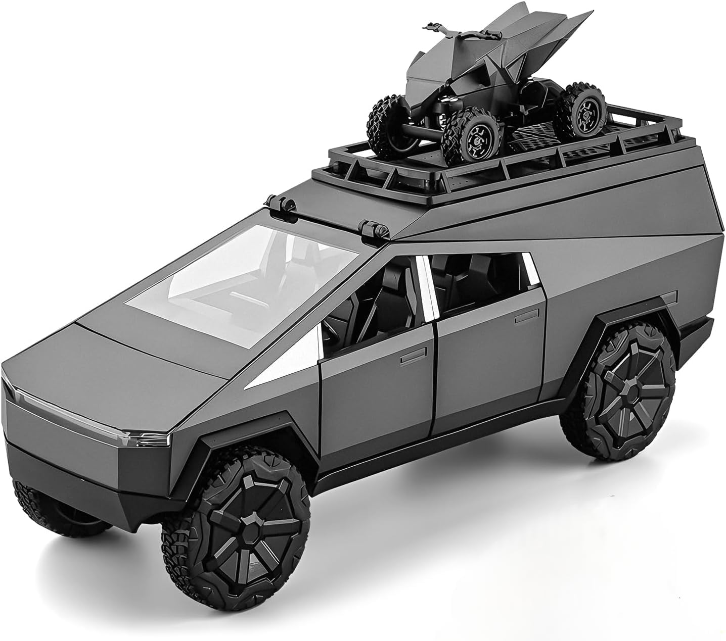 Tesla Cybertruck Camping Vehicle 1:24 Diecast Scale Model Car