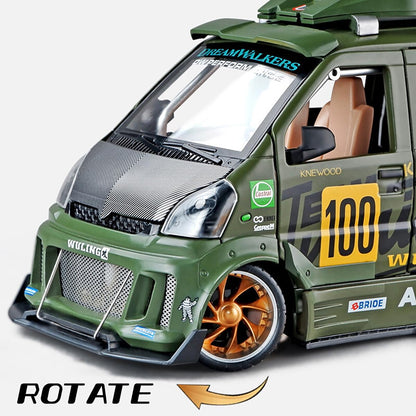 Wuling Track Sports Van 1:24 Diecast Scale Model Car