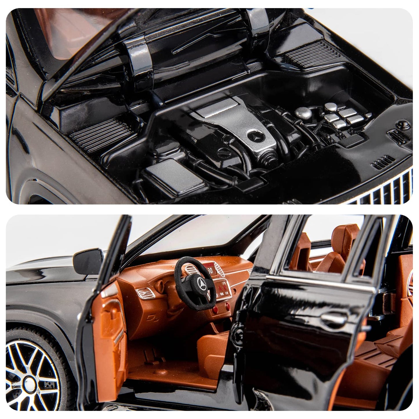 Mercedes-Benz GLS63 AMG 1:24 Diecast Scale Model Car