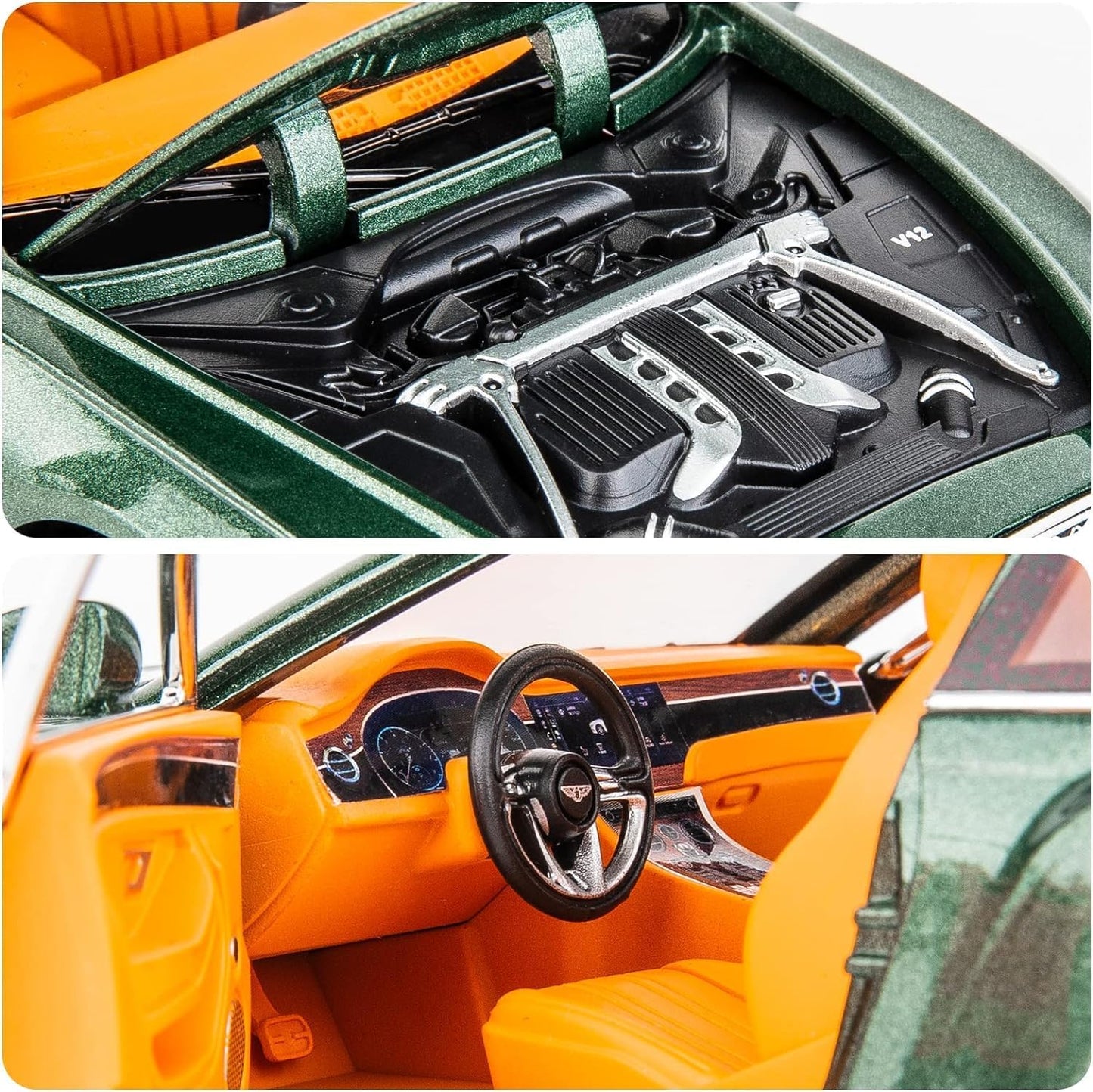 Bentley Continental Gt 1:24 Diecast Scale Model Car
