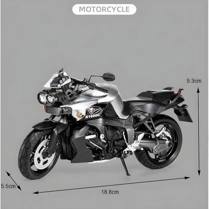 Bmw R1800c 1:24 Diecast Scale Model Car