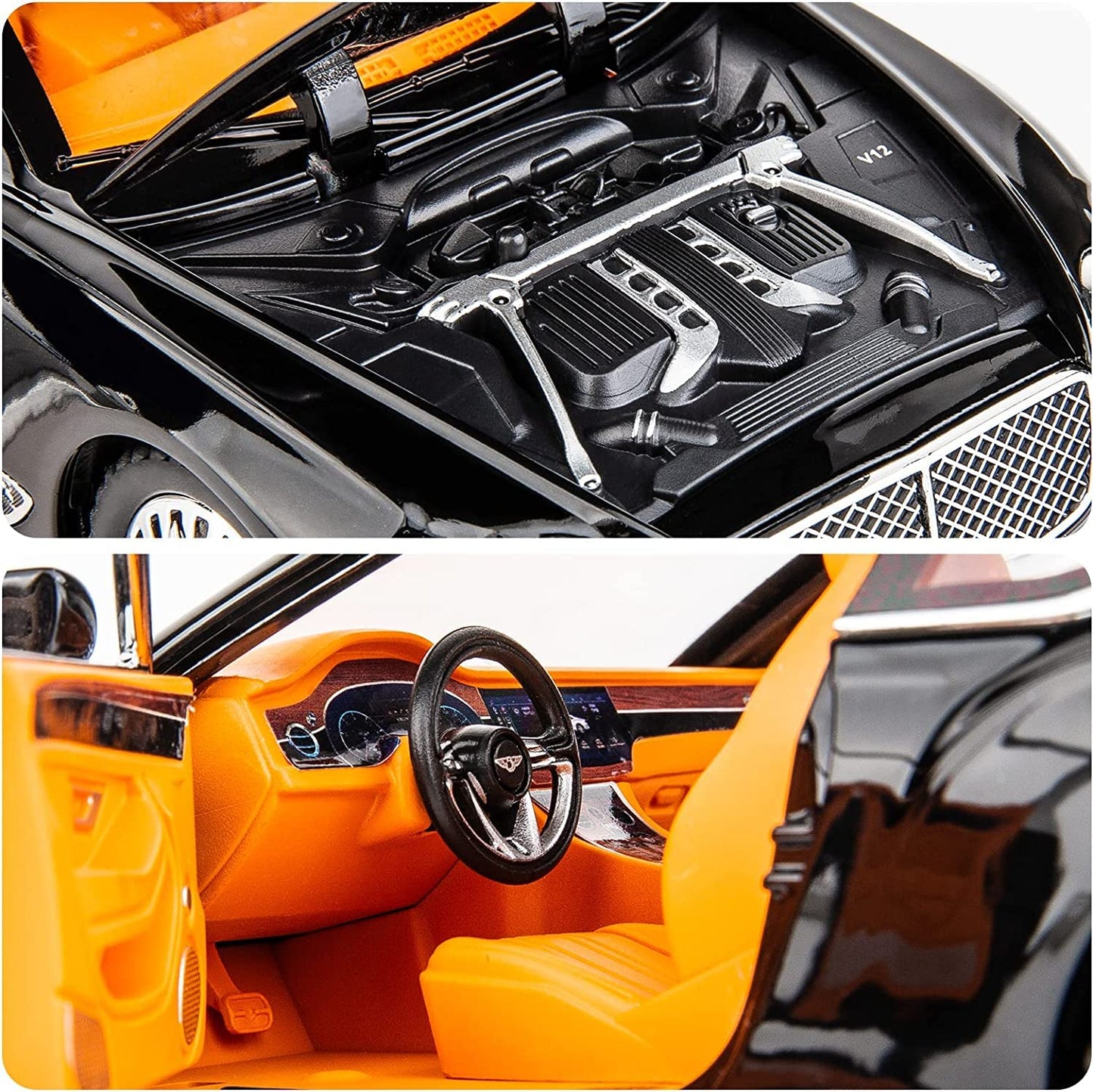 Bentley Continental Gt 1:24 Diecast Scale Model Car