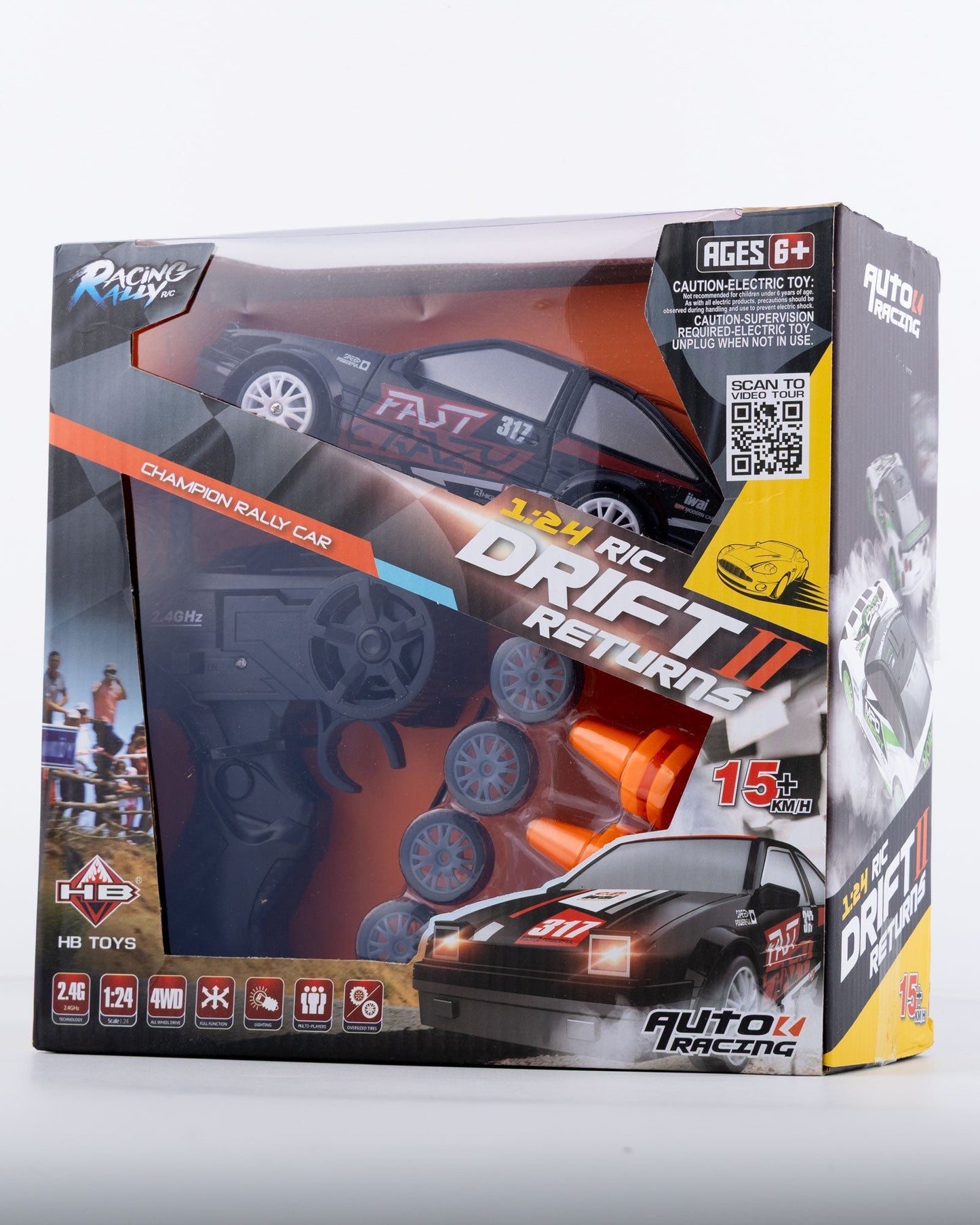 Toyota AE86 1:24 Scale High-Speed Remote Control Vehicle