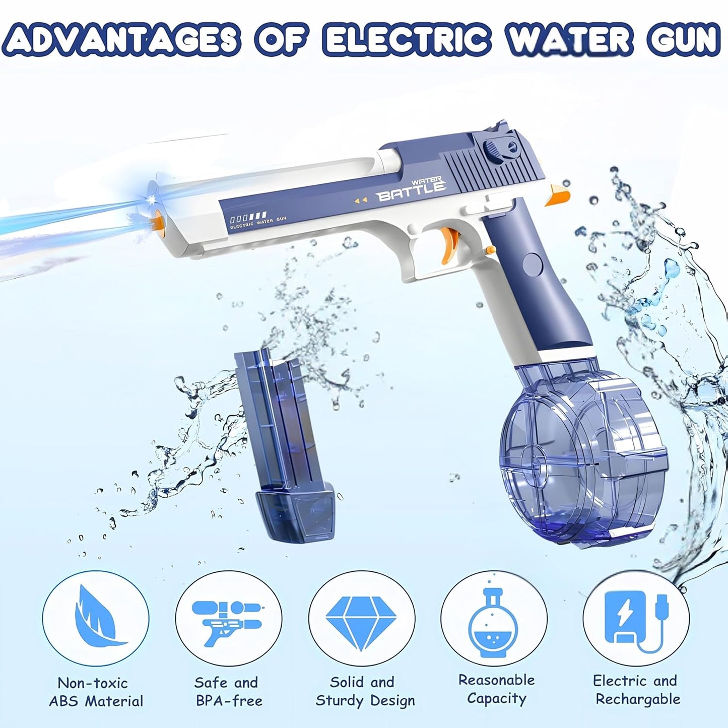 Electric Holi Water Gun