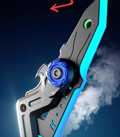 Dual Axe Blade - 7Color Change LED Light-up Blades