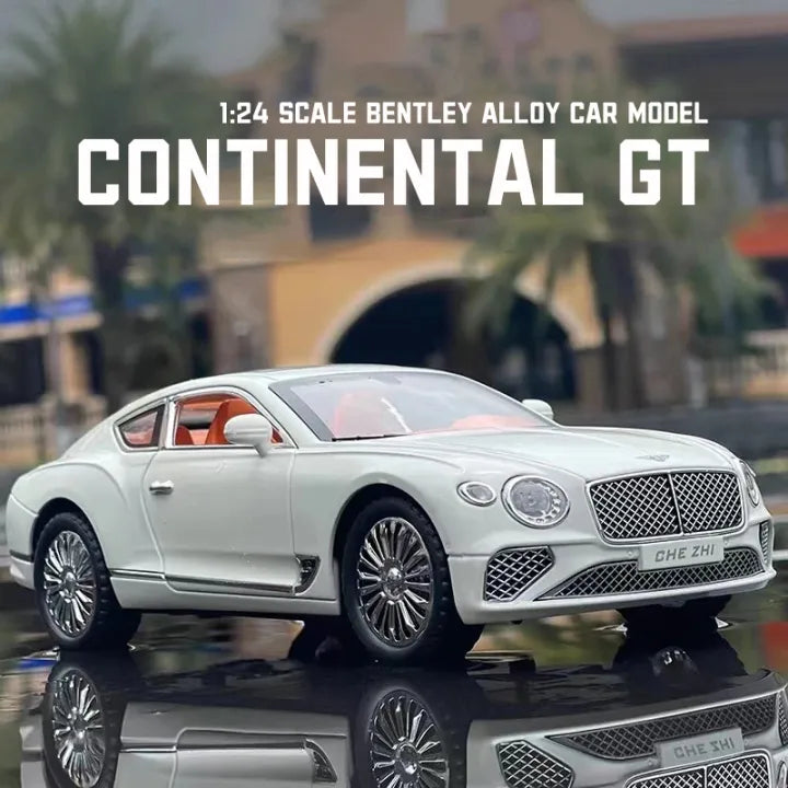 Bentley Continental Gt 1:24 Diecast Scale Model Car