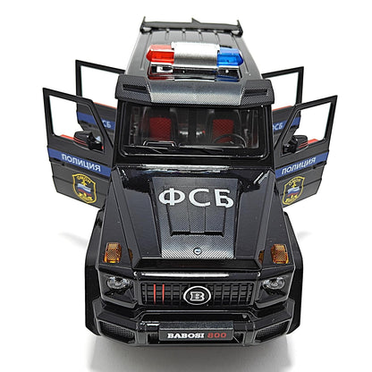 Mercedes-Benz G-Wagon Brabus police 1:24 diecast scale model car