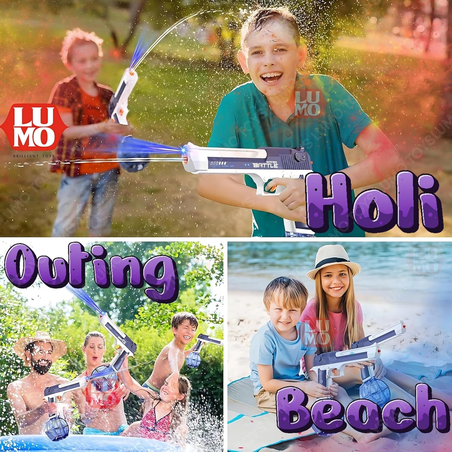 Electric Holi Water Gun