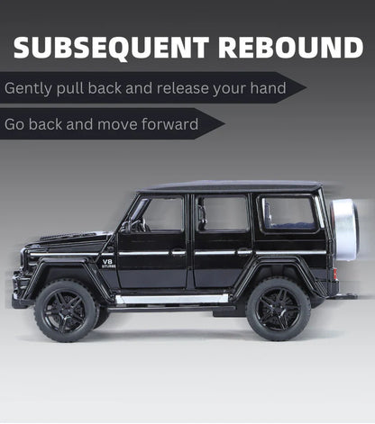 Mercedes-benz G63 Pick-up Trailer 1:24 Diecast Scale Model Car