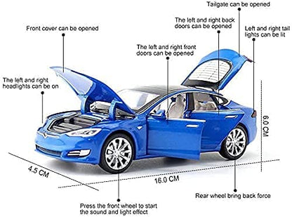 Tesla S 1:24 Diecast Scale Model Car
