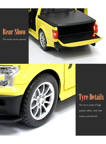 Ford F-150 Raptor pickup truck 1:24 Diecast Scale Model