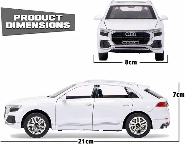Audi Q8 1:24 Diecast Scale Model Car