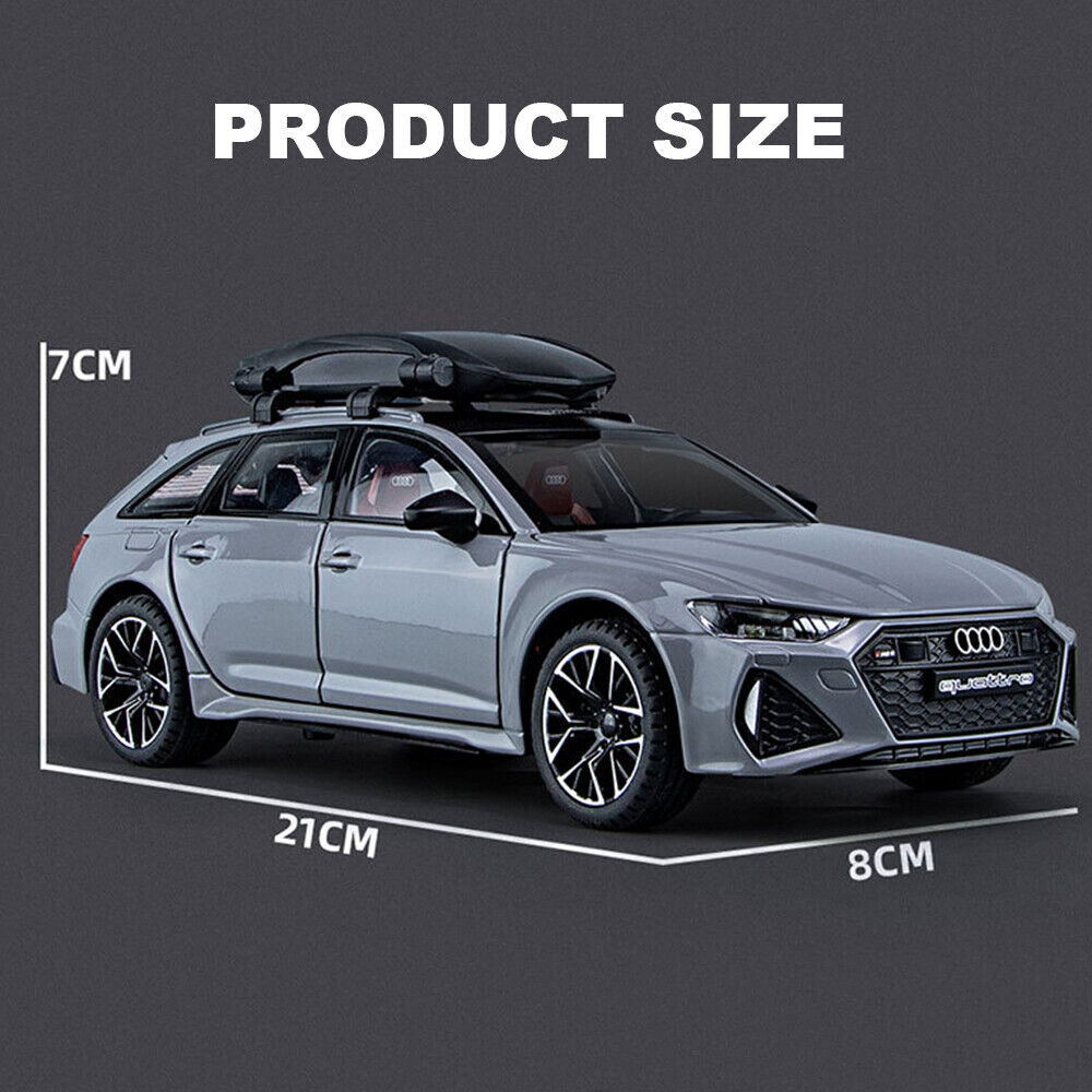 Audi Rs6 1:24 Diecast Scale Model Car