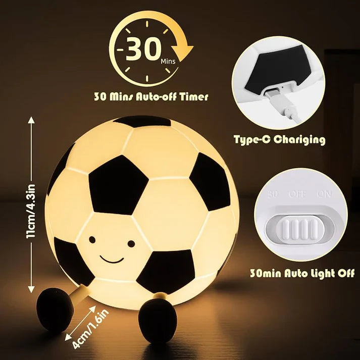 Football Silicone Night Lamps