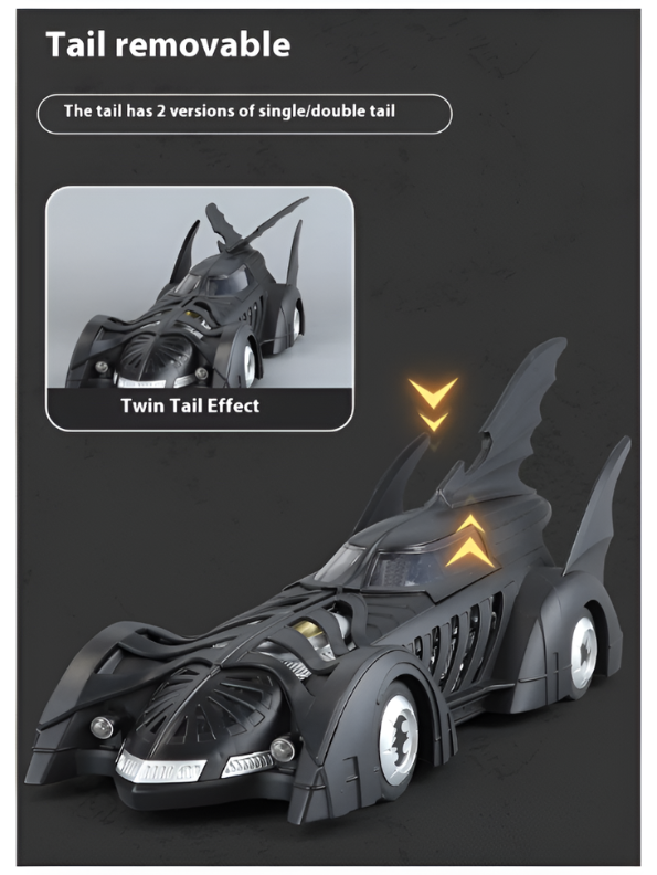 Authentic Batman Forever 1995 Batmobile 1:18 Diecast Scale Model Car