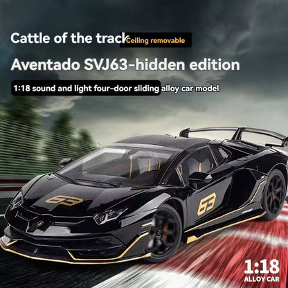 Lamborghini Svj-63 1:24 Diecast Scale Model Car