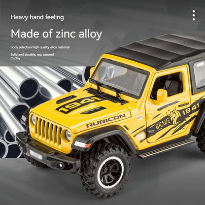 Jeep Wrangler Rubicon Thar 1:24 Diecast Scale Model Car
