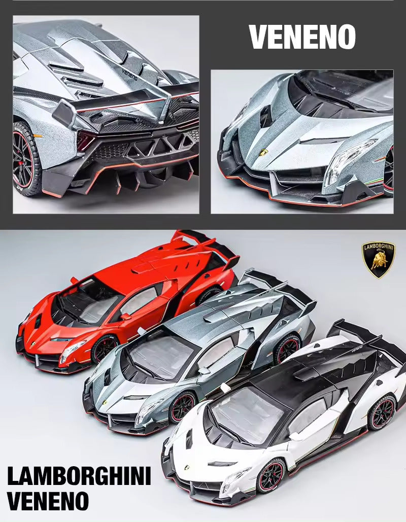 Lamborghini Veneno 1:24 Diecast Scale Model Car