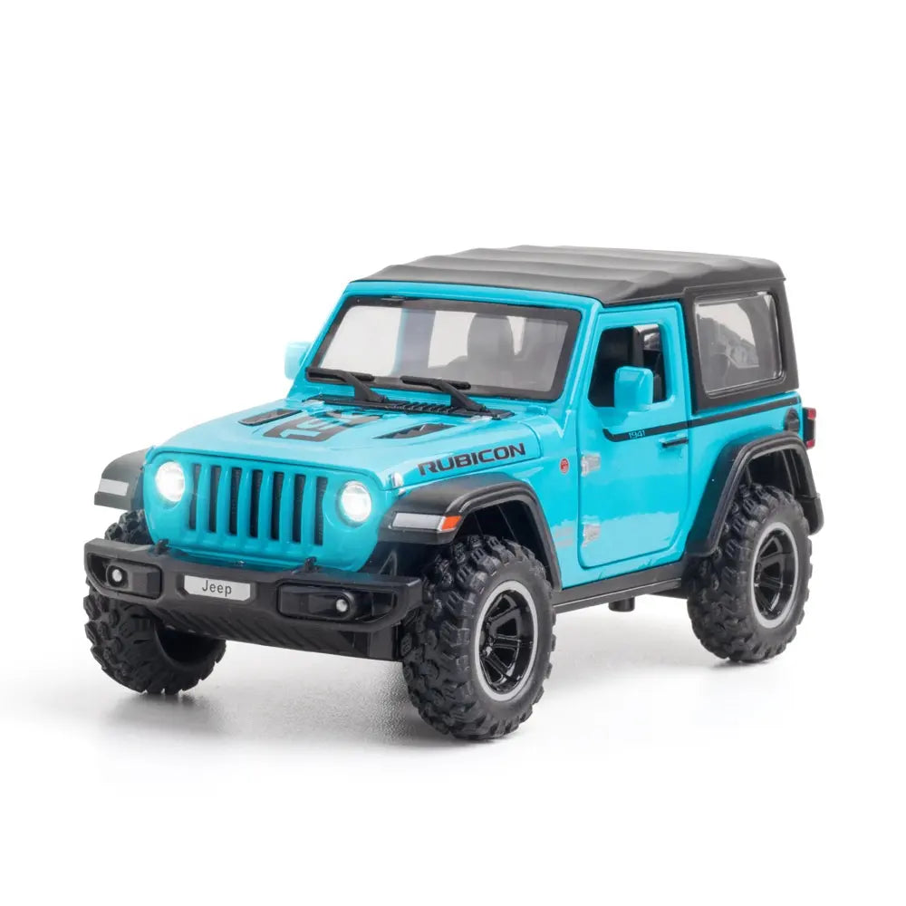 Jeep Wrangler Rubicon Thar 1:24 Diecast Scale Model Car