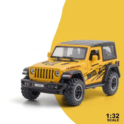 Jeep Wrangler Rubicon Thar 1:24 Diecast Scale Model Car