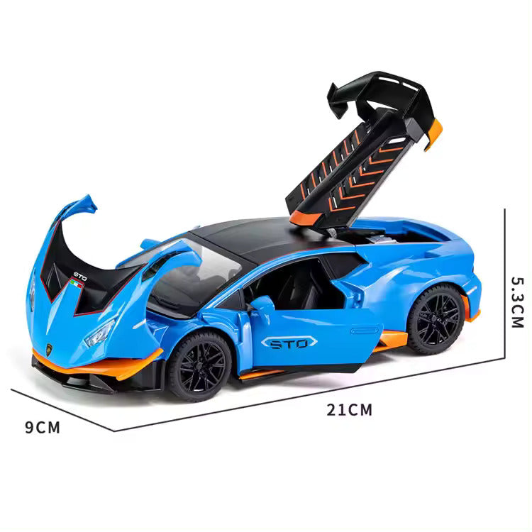 Lamborghini Huracán STO 1:24 Diecast Scale Model Car