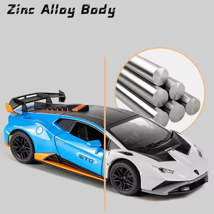 Lamborghini Huracán STO 1:24 Diecast Scale Model Car