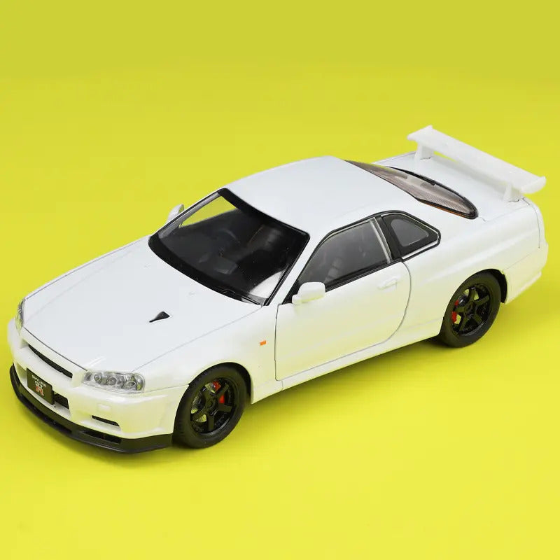 Nissan Skyline R34 GT-R 1:24 diecast scale model car