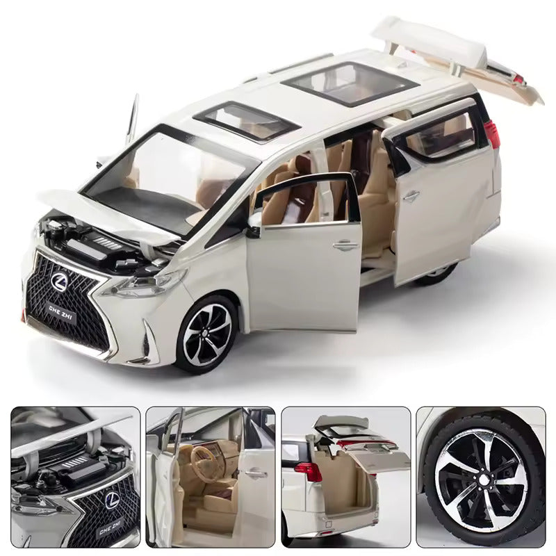 Toyota Lexus Lm300 1:24 Diecast Scale Model Car