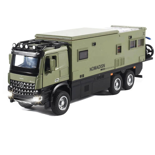 Mercedes-benz Nomadison Rv camper truck 1:24 Diecast Scale Model